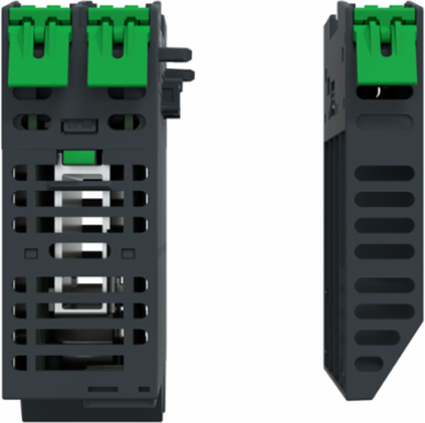 Network Interface Module + Base + Termination, EtherNet/IP, Modbus TCP, 100Mbps, 2 RJ45, Modicon Edge I/O NTS