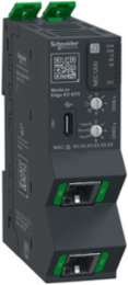 Network Interface Module + Base + Termination, EtherNet/IP, Modbus TCP, 100Mbps, 2 RJ45, Modicon Edge I/O NTS