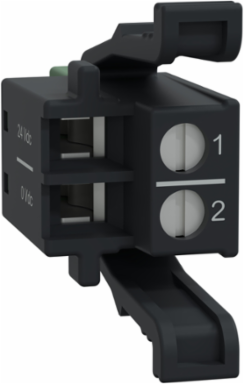 Screw Terminal Block, 2 Points, 5mm Pitch, Use on Power Supply Module, Hardened, Modicon Edge I/O NTS