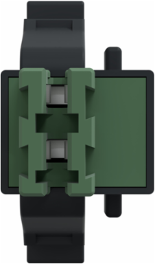 Spring Terminal Block, 2 Points, 5mm Pitch, Use on Power Supply Module, Hardened, Modicon Edge I/O NTS