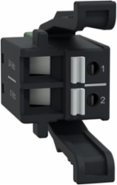 Spring Terminal Block, 2 Points, 5mm Pitch, Use on Power Supply Module, Hardened, Modicon Edge I/O NTS