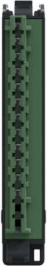 Screw Terminal Block, 12 Points, 5mm Pitch, With Cover, AC, Use on Low Height Module, Hardened, Modicon Edge I/O NTS