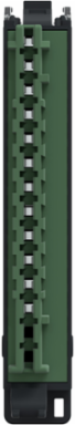 H TERMBLOCK 12 PTS + COVER SPRING 5MM AC