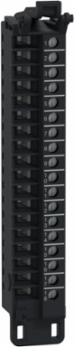Screw Terminal Block, 18 Points, 3.81mm Pitch, Without Cover, Use on Low Height Module, Hardened, Modicon Edge I/O NTS