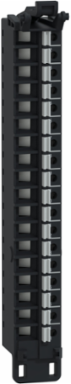 Spring Terminal Block, 18 Points, 5mm Pitch, Without Cover, Use on High Height Module (X), Hardened, Modicon Edge I/O NTS