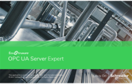 EcoStruxure OPC UA Server Expert License, Single (1 Station)