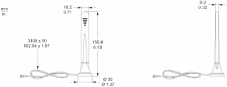 IEEE802.11 OR IEEE802.15.4 ANTENNA