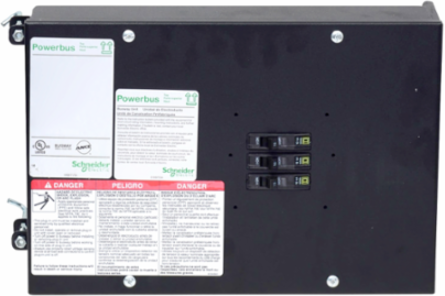 Plug-in unit, Powerbus 225 busway, 100A, 3 phase, for QO or QOB circuit breakers