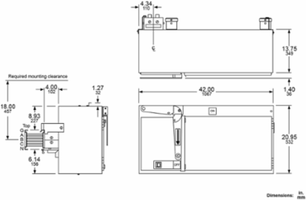 I-Line Plug-in Busway Unit, Fusible, 400A, 600V AC, 3 Pole