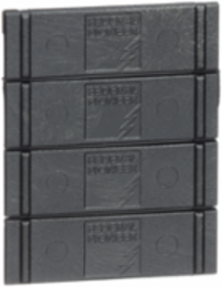 Panelboard Accessory Filler, Plastic, 20 pcs, Net Weight 0.05 kg