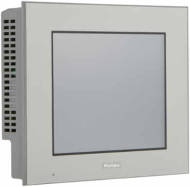 10.4" TFT, VGA 640 x 480 pixels, Analog Touch Panel, Ethernet, COM x 2, USB A/mini-B x 1 each, SD Card, DC24V -Black bezel
