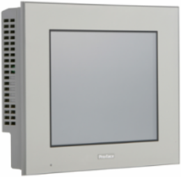 10.4" TFT, VGA 640 x 480 pixels, Analog Touch Panel, Ethernet, COM x 2, USB A/mini-B x 1 each, SD Card, DC24V -Black bezel