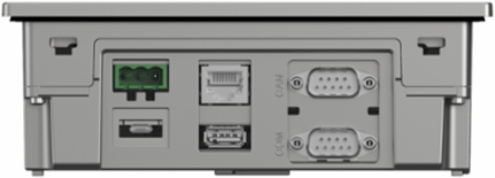 Touch panel, Proface STC6000, 5.7"W, built-in DIO source type,1COM, 1Ethernet, USB, 24VDC
