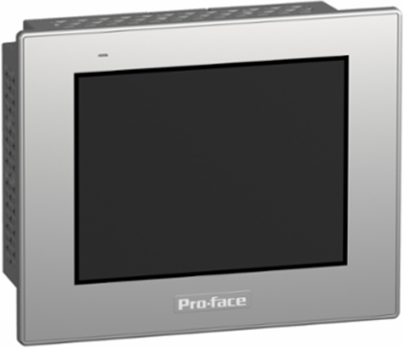 Touch panel, Proface STC6000, 5.7"W, built-in DIO source type,1COM, 1Ethernet, USB, 24VDC