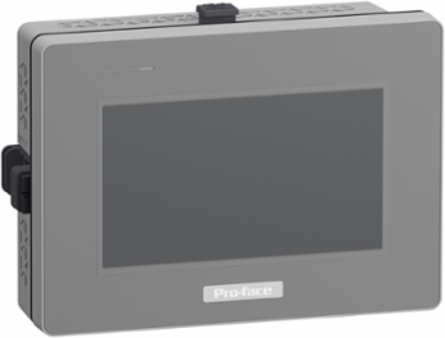 4"W touch panel display, 1COM, 2Ethernet, USB host&device, 24VDC, GP-ProEX model
