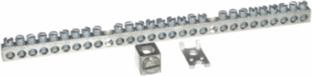 Equipment Ground Bar 100A-800A, Copper, 27 Circuits