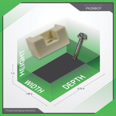 QO Circuit Breaker Retaining Kit with Mounting Hardware