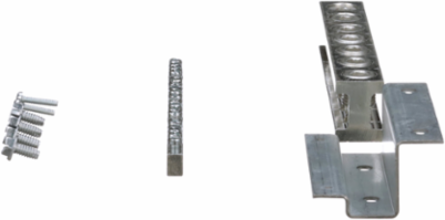 I-Line Grounding Kit, 6.32 Inch Bar Length, Aluminium, 0.23 kg