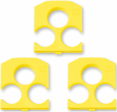 PowerPacT P Circuit Breaker Barrier Kit, 100 kA Rating, Set of 3 Covers