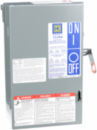 I-Line Busway Plug-in Unit, 30A, 240V AC, 3 Pole, Fusible Disconnect