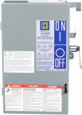 I-Line Busway Plug-in Unit, Fusible, 60A, 240V AC, 3 Pole