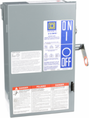 I-Line Busway Plug-in Unit, 60A, 600V, 3 Pole, Fusible, Ground Connection
