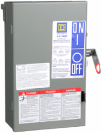 I-Line Busway Plug-in Unit, 30A, 240VAC, 4 Pole, Fusible Disconnect