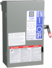 I-Line Busway Plug-in Unit, Fusible, 60A, 240V AC, 4 Pole