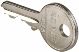Key, Harmony XB4, key for reset button, emergency stop rope pull switch, 455, set of 1 key