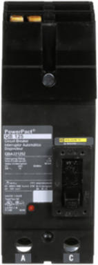 PowerPact Q Circuit Breaker, 125A, 2-Pole, 10kA, I-Line, 240V AC