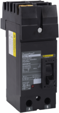 Circuit breaker, PowerPacT Q, 200A, 2 pole, 240VAC, 10kA, I-Line, thermal magnetic, 80%, CA