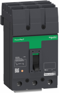 PowerPact Q Circuit Breaker, 80A, 3 Pole, 240V AC, 10kA, I-Line