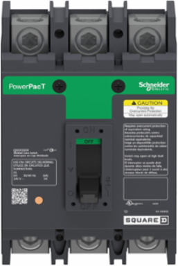 PowerPact Q 225A 3 Pole Automatic Switch 240V Magnetic Trip