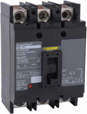 Circuit Breaker PowerPact Q 100A 3 Pole 240VAC 10kA Thermal-Magnetic