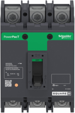 Circuit Breaker PowerPact Q 100A 3 Pole 240VAC 10kA Thermal-Magnetic