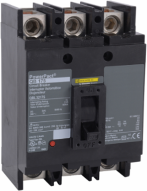 PowerPact Q Circuit Breaker 200A 3 Pole 240VAC 10kA Thermal Magnetic