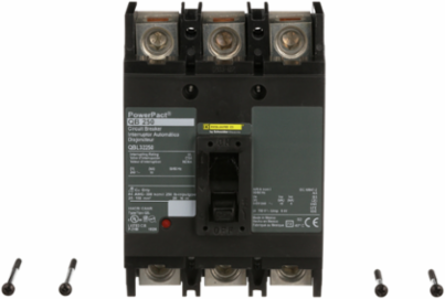 PowerPact Q Circuit Breaker, 250A, 3 Pole, 10kA, Thermal-Magnetic, Lug