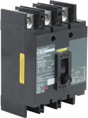 PowerPacT Q Circuit Breaker, 150A, 3 Pole, 240VAC, 10kA