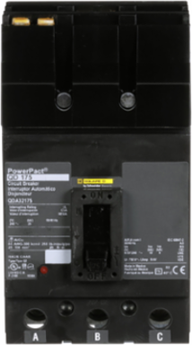 PowerPact Q Circuit Breaker, 175A, 3 Pole, 25kA, I-Line, Thermal-Magnetic