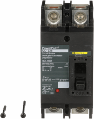 PowerPact Q Circuit Breaker, 225A, 2-Pole, 240VAC, 25kA