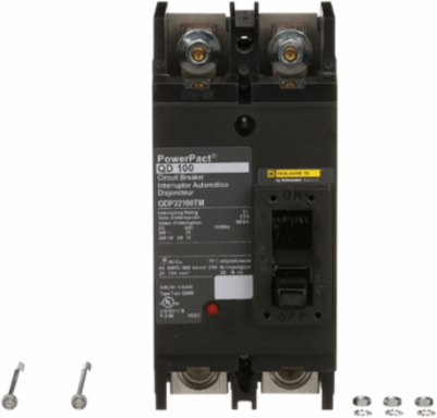 PowerPact Q Circuit Breaker 100A 2-Pole 25kA 240VAC