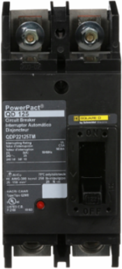 PowerPact Q Circuit Breaker, 125A, 2 Pole, 240V AC, 25kA