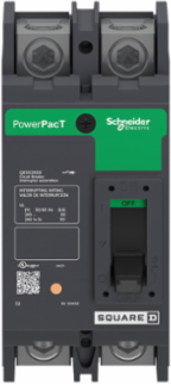 PowerPact Q Circuit Breaker, 150A, 2 Pole, 240VAC, 65kA