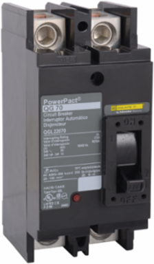 PowerPact Q Circuit Breaker, 175A, 2 Pole, 65kA@240VAC, Thermal-Magnetic