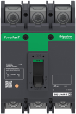 PowerPact Q Circuit Breaker 100A 3-Pole 240VAC 65kA Thermal-Magnetic