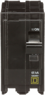 Mini Circuit Breaker 30A 2 Pole 120/240V AC 65kA Plug-In