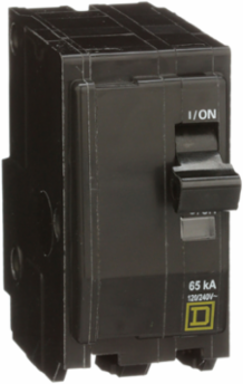 Mini Circuit Breaker 30A 2 Pole 120/240V AC 65kA Plug-In