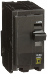 Mini Circuit Breaker 30A 2 Pole 120/240V AC 65kA Plug-In
