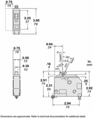 Mini Circuit Breaker 15A 1 Pole 120/240V AC 65kA Bolt-On Mount