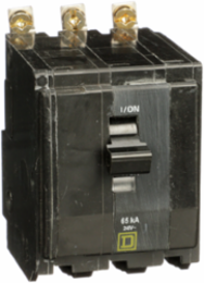 Miniature Circuit Breaker 15A 3 Pole 120/240VAC 65kA Bolt-On Mount